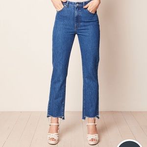 Rollas original straight blue jeans